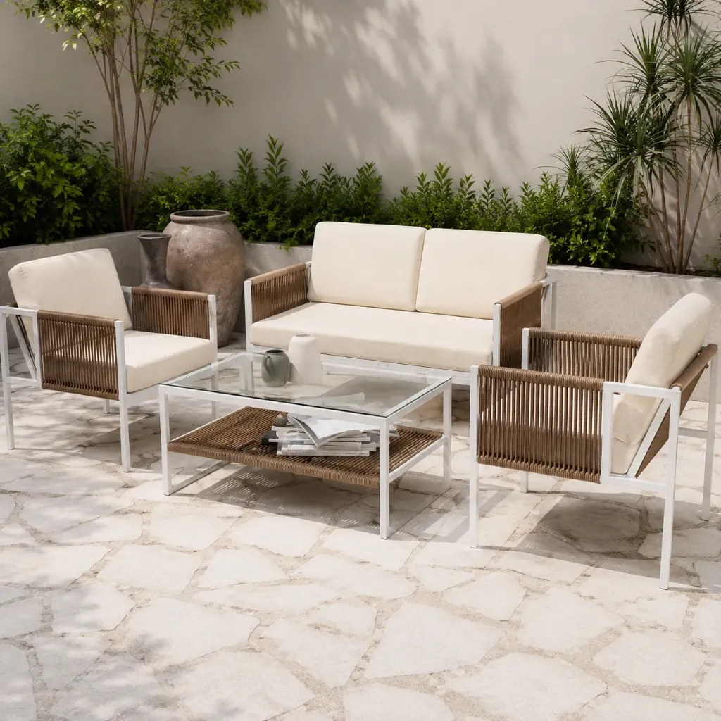 طقم ناتورا – Natura Double Weave | 4 أفراد