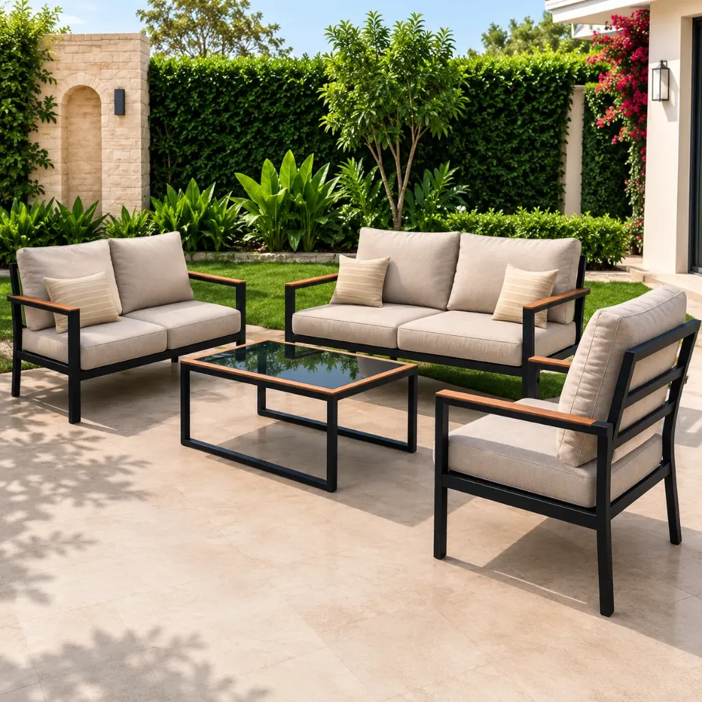 Luna Outdoor Lounge Set – 5 Seater