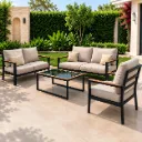 Luna Outdoor Lounge Set – 5 Seater