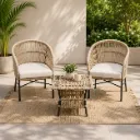 طقم دوبار حبكات دابل فردين – Double Weave Dobar Bistro Set (2 Seater)
